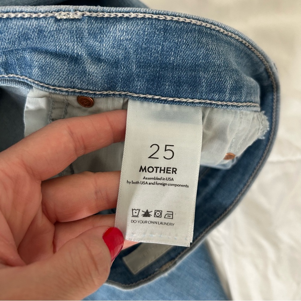 Mother The Tripper Ankle Fray jeans All Over The Map 25 - Picture 12 of 14